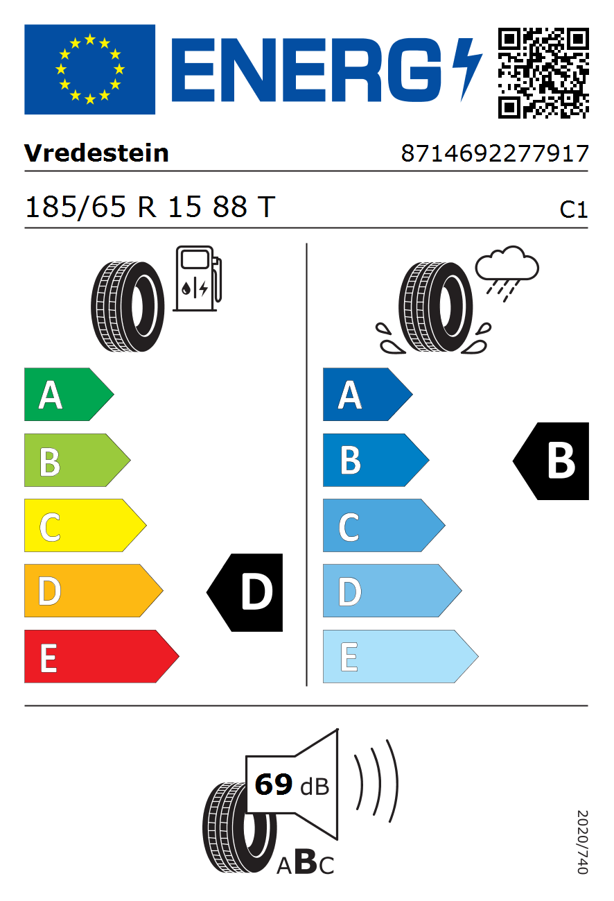 Vredestein T-Trac 2 185/65 R 15 88T Sommerreifen