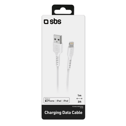 SBS Daten- und Ladekabel USB 2.0 Lightning