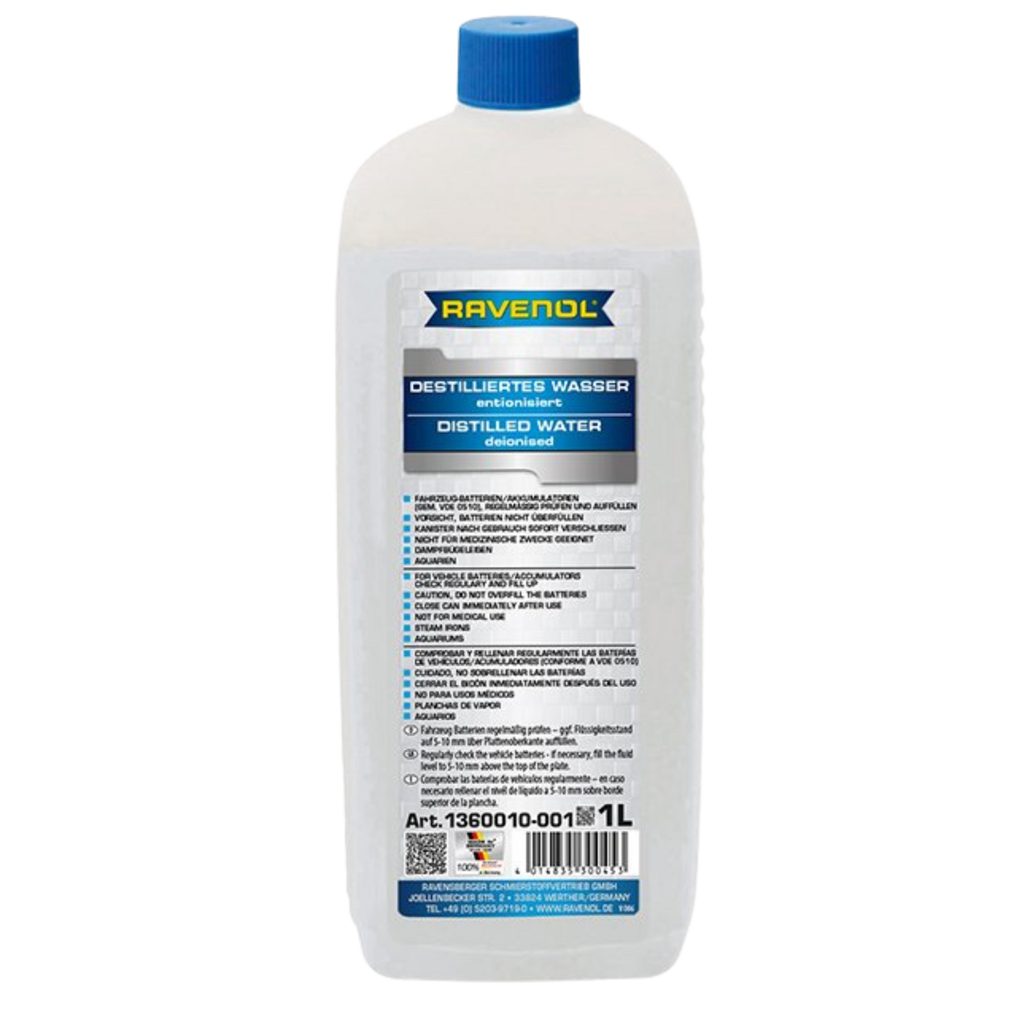 Ravenol destilliertes Wasser